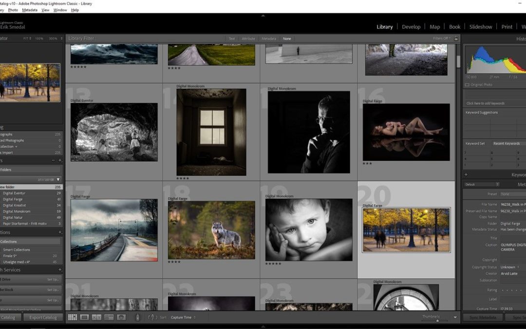 Oppdatering! Kurs i Lightroom 9. – 10. november