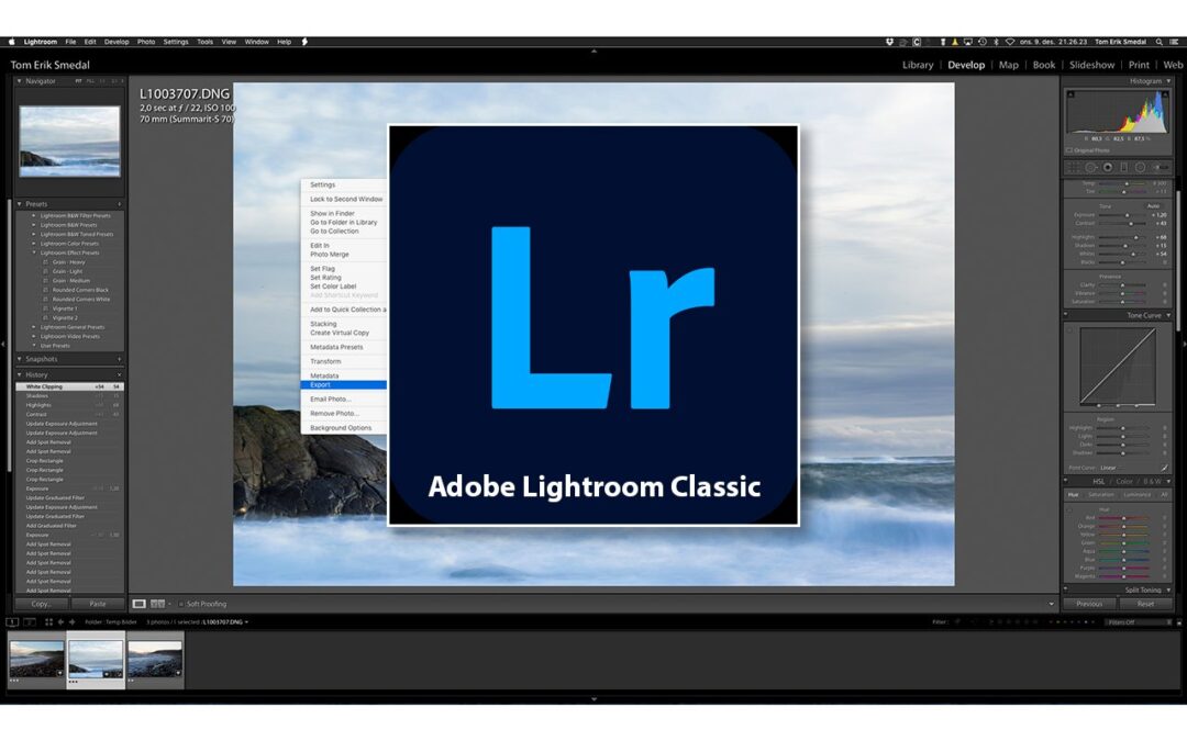 Kurs i Adobe Lightroom!